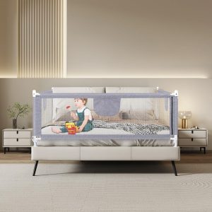 Barrière de lit antichute pour bébé et enfant 2,0 m