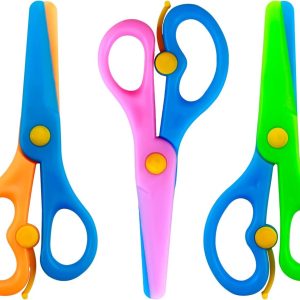 Ciseaux d’apprentissage pour enfants 2-3 ans avec pointe ronde
