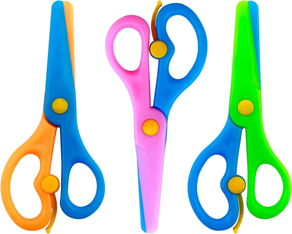 Ciseaux d’apprentissage pour enfants 2-3 ans avec pointe ronde – Image 2