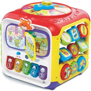 Cube d&rsquo;activités VTech pour bébé – éveil et apprentissage