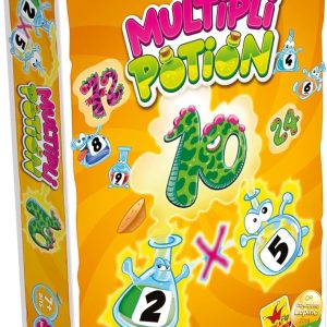 Jeu d&rsquo;apprentissage des multiplications Montessori : Blackrock Games Multipli Potion Nouvelle Édition