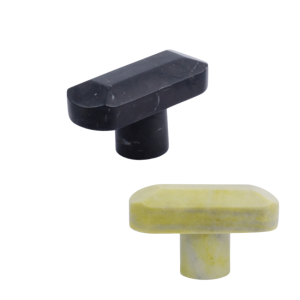 Bouton de meuble Dan Nang diamant oval Marbre
