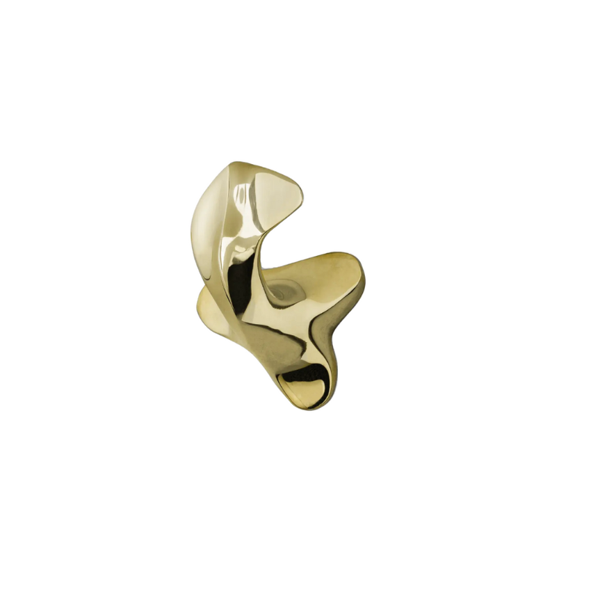 Bouton de meuble Gaudi Battlo n°2 Laiton poli – Image 2